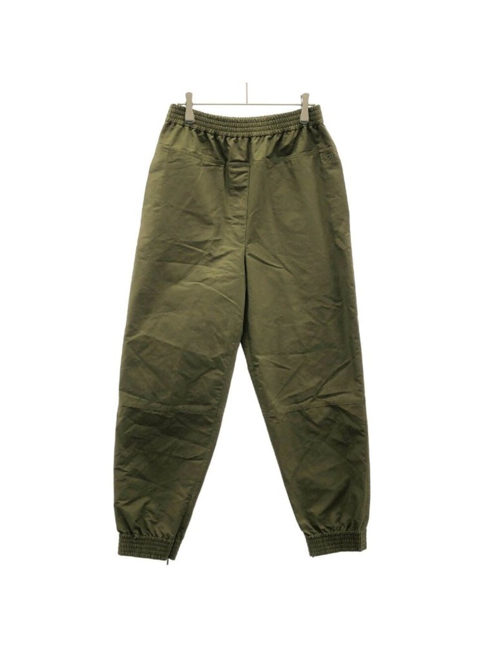 Loewe Anagram Embroidery Easy Pants Khaki
